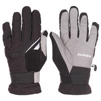 Zanier Loipe softshellové rukavice černá